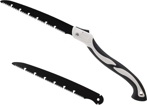 Seghetto Alternativo Svettatoio Telescopico Sega a Mano Pieghevole per Esterni con Blocco di Sicurezza Sega per Legno Giardino Elettrica,per Potatura Campeggio Caccia Agli Alberi