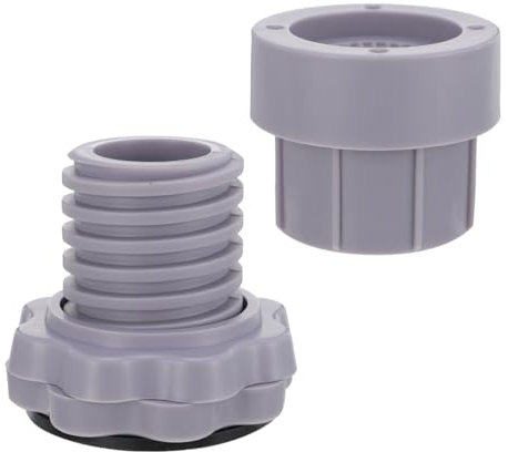 DIYEAH Washer Pad Adjustable Height 3 to 3.7 Inch Anti-Slip Shockproof Foot Pads for Washing Machine Refrigerator Vibration Mat with Rotation Lock and Stackable Design