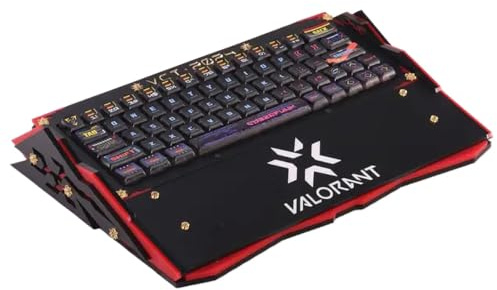 XXINGYULI Kit tastiera meccanica GH60 personalizzabile Tastiera stile hot-swap RGB in acrilico cablato compatibile con accessori per PC regalo(BLACK)