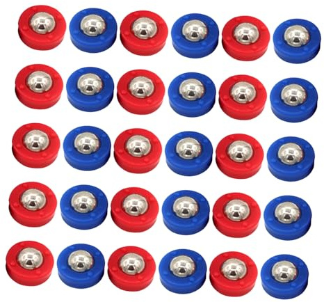 JOINPAYA 30 Discos Deslizantes para Juego De Mesa Shufflefly Discos De Tejo De Mesa para Curling para Curling