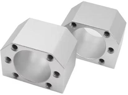 Tuerca de husillo de bolas 1 unidad de carcasa de tuerca de husillo de bolas DSG16H DSG20H de aluminio for piezas de impresora 3D CNC SFU1605/2005/2505