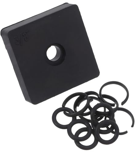 Anneome Juego de Anillo de Retención de Impacto 3/8 con Junta Tórica Herramienta de Instalación y 10 Clips de Fricción para Llave Neumática Kit de Reparación Industrial y Automotriz 13