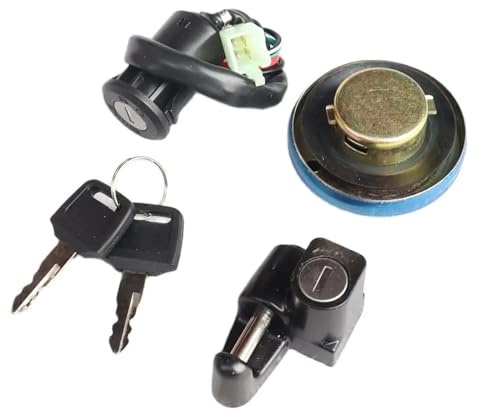 Candela Motocicletta Entstoert Per Monkey Z50 50A Z50J Z50R Interruttore Di Accensione Tappo Del Serbatoio Casco Sella Serratura Chiave