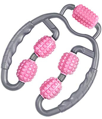QSCTYG Muskel Massageroller Yoga-Massage-Walzen-Trigger-Punkt-Massagewalzen für Armbein-Nacken-Muskelgewebe für Fitness-Gym Sport Zubehör (Color : B)