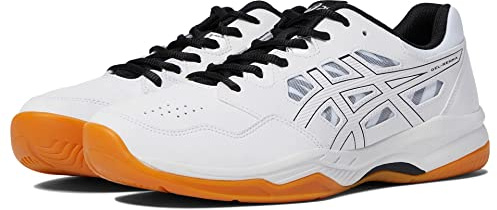 ASICS Men's Gel-RENMA Indoor Shoe, 9.5, White/Black