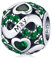 Mai Geburtsstein Charms 925 Sterling Silber Liebesherz Charm Bead passend für Pandora Charm Armband mit Zirkonia, Geburtstag Muttertag Schmuck Geschenke für Frauen Mädchen