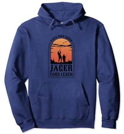 Jagdbekleidung und Jagd Spruch Design für Jäger Pullover Hoodie