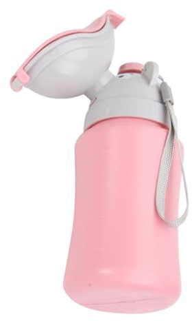 RORPOIR Tragbares Auto Urinal Für Mädchen Leichtes Reisetöpfchen Kinder Mit Auslaufsicherem Cartoon Design Kompakt Für Auto Camping Unterwegs