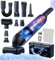 Handstaubsauger Akku, 15000 Pa/100W, Handstaubsauger Kabellos mit Bürstenlosem Motor, Handstaubsauger auto mit Komplettem Zubehörsatz, Akku Handstaubsauger für Auto, Haus, Tierhaare, Digitale Produkte