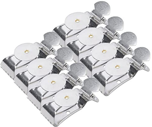 FUNOMOCYA 8 Stück Metall Vorhang-Raffhalter-Clips Mit Starker Klemmkraft Einfach Zu Verwenden Für Vorhänge Und Gardinen