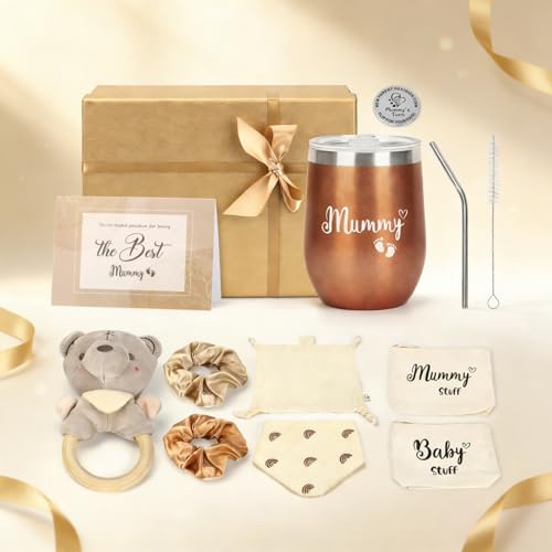 Neugeborenen Geschenkset zur Geburt – Geschenke für werdende Mütter – Babygeschenke Unisex für Jungen & Mädchen, Neugeborenen Geschenk, Geschenke zur Geburt Mama & Geschenk zur Geburt