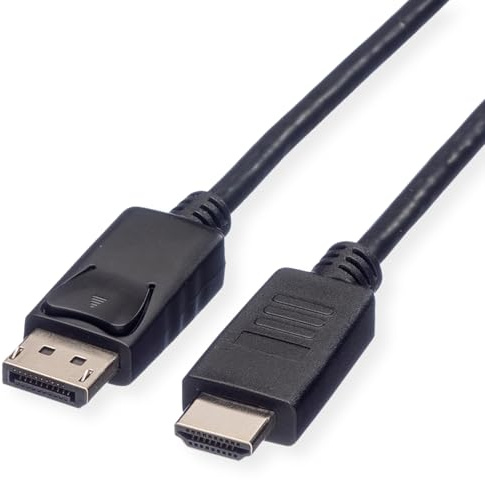 ROLINE RM Câble DisplayPort DP - HDTV, ST/ST, noir, 3 m