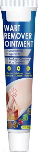 Crema Removedora de Verrugas,Eliminador de Marcas en la Piel,Unidades Removedor de Verrugas Seguro,para Cuello y Cara,Hombres y Mujeres