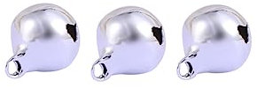 Vaguelly 100stücke Metallglöckchen Kupferglöckchen Weihnachtsglöckchen Für Dekoration Handtaschen Basteln Glocken