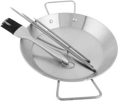 iplusmile 1 Ensemble De Grilles De Barbecue À Vis Verticales pour Barbecue Shawarma Brochettes Brochettes Brochettes Support De Brochettes Support Suspendu pour Barbecue Brochettes