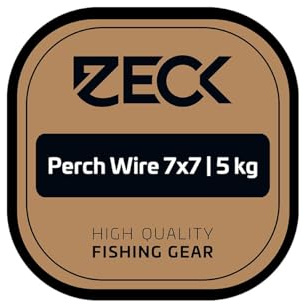 ZECK weiches Stahlvorfach - 7x7 Perch Wire 5 kg | 1,5 m