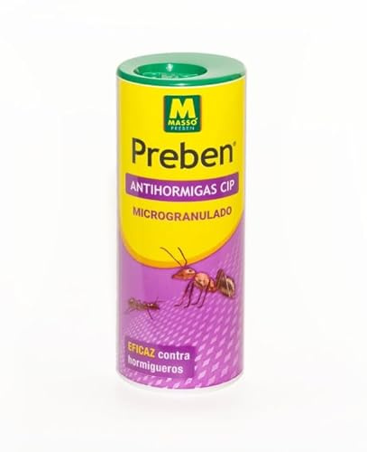 Genérico Antihormigas CIP 250g microgranulado - Masso. Elimina Hormigas e Insectos. Contiene cipermetrina, accion Duradera. Efecto inmediato.