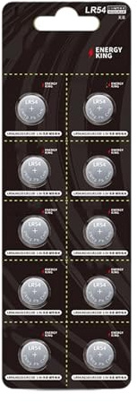 AG10 - Batería alcalina de 10/20 postes, tamaño compacto, salida de 1,5 V, para relojes, calculadoras, dispositivos digitales, a prueba de fugas