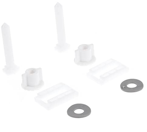 Operitacx 2sets Cerniera Per Sedile Water Viti Per Sedile Del Water Bulloni Di Ricambio Per Del Kit Di Ferramenta Per Del Viti Per Del Bulloni Per Coperchio Del Dadi e Rondelle Per