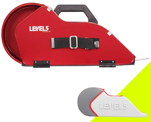 LEVEL5 Banjo semiautomático para paneles de yeso | Cuerpo de aluminio de grado aeronáutico, ergonómico y resistente a la corrosión | 5-311