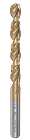 sourcing map M42 HSS Spiralbohrer Ø 8,3mm, Metallbohrer TiN-Beschichtung für stahl, Vergütungsstahl, Gusseisen, Metallbearbeitung