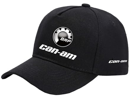 GTKRMXOB Casquette De Baseball pour Homme Et Femme pour Can-am Respirante avec Impression D'entraînement Chapeau De Camionneur Chapeau De Papa Léger-Black||One Size