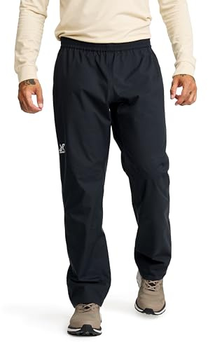 RevolutionRace Vector 2L Pants Herr, Vattentäta och Vindtäta Regnbyxor för Vandring, Dark Navy, S