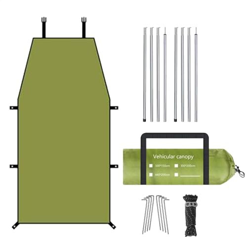 Auto Campingzelt | Heckklappe Baldachin Campingzelt - SUV Zelt, Kofferraumzelt Wasserdicht, Auto Heckklappenzelt Sonnenschutz Markise Zelt für Camping, Outdoor Reisen
