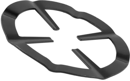 Garneck Support Rond en Fer Noir pour Cuisinière à Gaz, Structure Solide et Facile à Nettoyer, pour Restaurants Cuisine Professionnelle