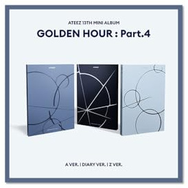 ATZ ATEEZ GOLDEN HOUR : Part.4 [fotolibro ver.] 13° mini album (Z ver.)