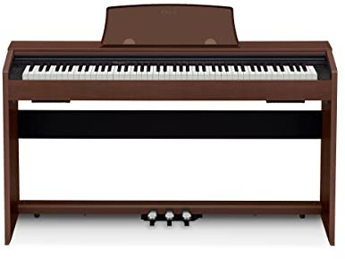Casio Elektronische Tastatur PX-770BN 88keys Eiche Digital Piano (18 W, 1391 mm, 299 mm, 798 mm, 31,5 kg, USB Typ B)
