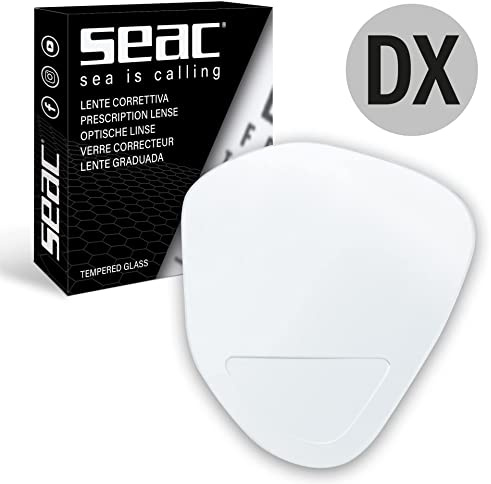 SEAC Unisex-Adult Italia DX Optische Glaeser Fuer Rechts, Korrekturlinse für Tauchermaske, durchsichtig, 2