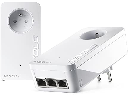 Devolo Magic 2 LAN Triple Starter Kit BE Powerline Starter Kit 2,4 Gbit/s