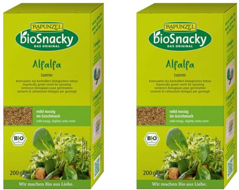 Rapunzel Alfalfa Luzerne bioSnacky (2 x 200 gr)