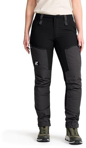 RevolutionRace Damen RVRC GP Pro Pants, Hose zum Wandern und für viele Outdoor-Aktivitäten, Jet Black, M