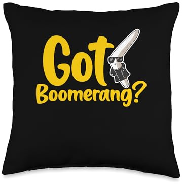 Got Boomerang Thrower Boomerang Player Sports Australia Throw Pillow