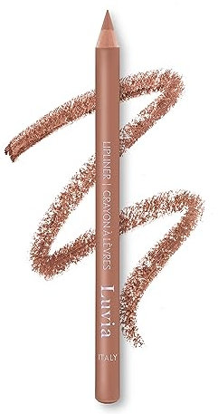 Luvia Cosmetics Lipliner – präziser Lippenkonturenstift, hohe Deckkraft, Langanhaltend, Vegane Formel, Farbton: Caramel Nude