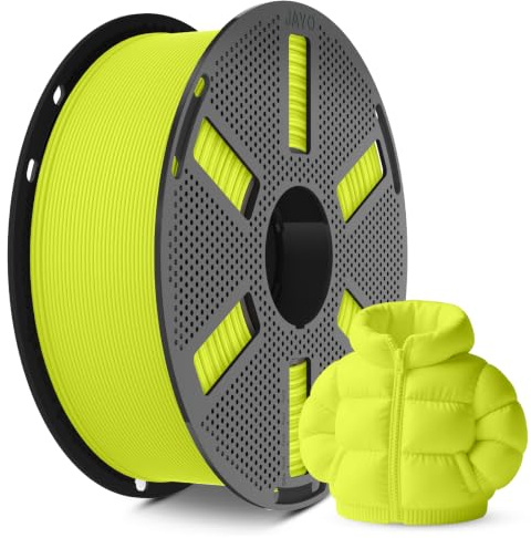 JAYO Matte PLA 3D Printing Filament 1.75 mm, 1.1KG Light Yellow