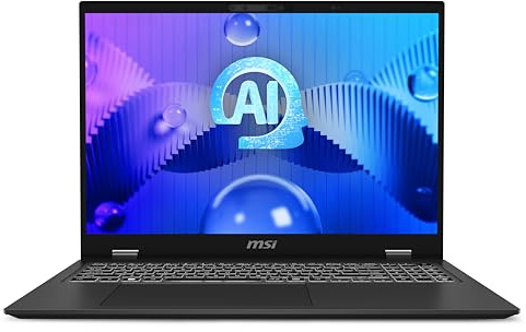 MSI Prestige 16 AI Studio (B1VEG-035UK), 16 16:10 QHD+ panel, Latest Intel® Core Ultra 7 155H, RTX4050, 32GB, 1TB SSD, Intel Wi-Fi 7BE, Windows 11 - Stellar Gray