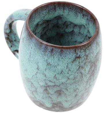 LIFKOME 1pezzi Tazza Ceramica Vintage Colorata Per Caffè e Latte Bicchiere Da Colazione Stile Europeo Perfetta Per Bevande Calde e Fredde Design Creativo e Resistente Per Uso Domestico e