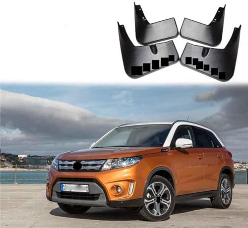 inmen Parafanghi per Suzuki Vitara 2015-2022, Auto Splash Protezione Paraspruzzi Flaps Anti-splash Anteriore Posteriore Parafango