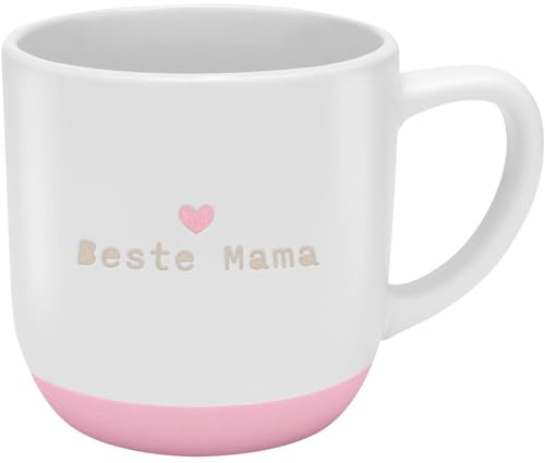 GRUSS & CO Tasse rund graviert, Motiv Beste Mama, 40 cl