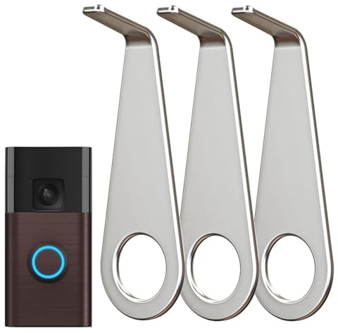 Video Doorbell Key Replacement Tool,Doorbell Opening Release Tool Removal Pin Security Key Compatible with Ring Battery Doorbell (2024 release)- 3 Pack