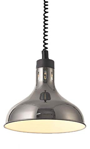 Lámpara de calor comercial para calentar alimentos, luz para barbacoa tipo bufé, ideal para hoteles, restaurantes, cantinas universitarias, regalo, bombilla calefactora de 250 W, lámpara colgante te