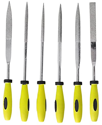 SET DI LIME AD AGO PER INGEGNERIA SCULTURA DEL LEGNO LIME SMERIGHE A DENTI FINE PER SMERIGLIATURA METALLI LUCIDATURA (SIL-1116)