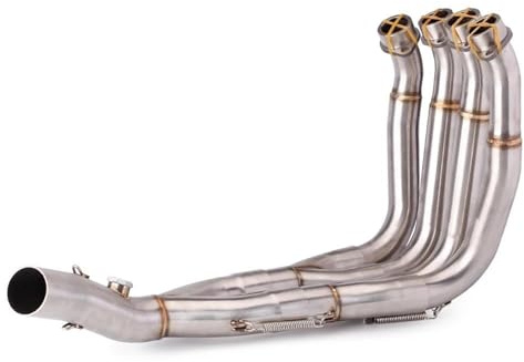 Kit Collettore Scarico Inferiore Sport Racing 51 Mm Sistema Scarico Motocicletta Per YAMAHA YZF R6 2006-2020 Silenziatore(A)