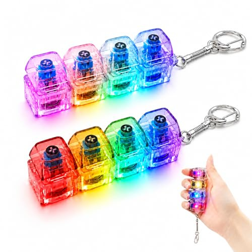Clavier Anti Stress Lumineux, 2 Pièces Mini Jouet Fidget Clavier Lumière