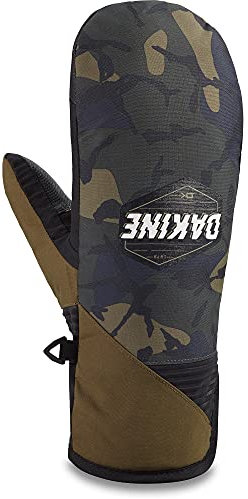 Dakine Crossfire Mitt - Manopla de esquí y Snowboard para Hombre, diseño de Camuflaje en Cascada