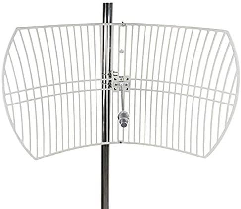 Antenne cellulaire parabolique d'extérieur 5,8 G - Gain élevé 30 dBi pour WiFi longue distance directionnelle 5 GHz