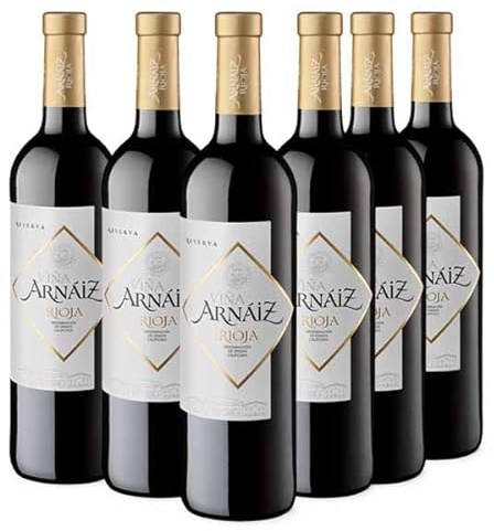 Viña Arnáiz - Vino Tinto D.O. Rioja - Pack 6 Botellas x 750ml